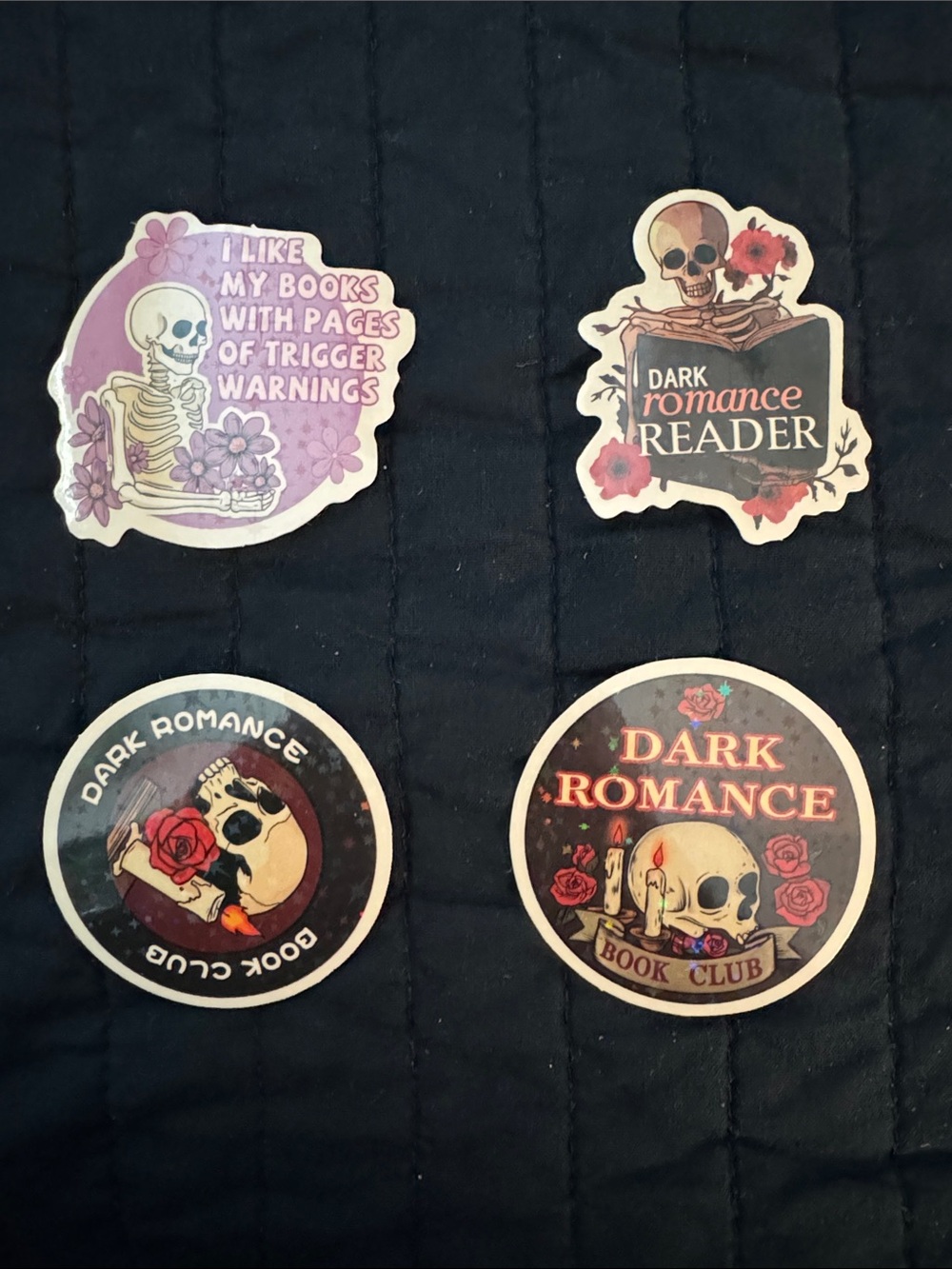 Bundle of 20 Dark Romance Bookish Stickers - Picture 3 of 6